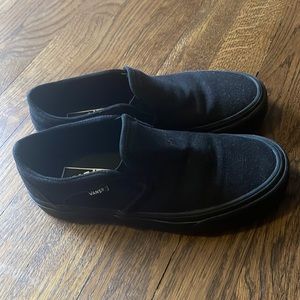 Vans, US size 6, Black